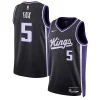 Stupendo Ottimo Pratico De'Aaron Fox Sacramento Kings Nike Unisex Swingman Jersey Association Edition Black