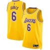 Gorgeous Resistente LeBron James Los Angeles Lakers Nike 2021/22 Diamond Swingman Jersey Icon Edition Gold