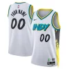 Lussuoso Prestigioso Indiana Pacers Nike Unisex 2024/25 Custom Swingman Jersey City Edition White