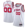 Robusto Raffinato Houston Rockets Nike Unisex 2023/24 Custom Swingman Jersey White City Edition