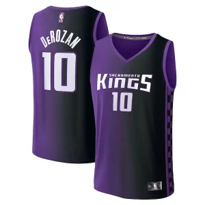 Fantastico Delizioso DeMar DeRozan Sacramento Kings Youth Fast Break Replica Player Jersey Statement Edition Purple