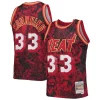Sofisticato Eccezionale Gorgeous Alonzo Mourning Miami Heat Hardwood Classics 1996/97 Lunar New Year Swingman Jersey Red