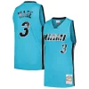 Classico Fascinante Dwyane Wade Miami Heat Hardwood Classics 2005/06 Tropical Swingman Jersey Blue