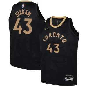 Pratico Duraturo Pascal Siakam Toronto Raptors Nike Youth 2022/23 Swingman Jersey City Edition Black