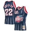 Delizioso Duraturo Accattivante Clyde Drexler Houston Rockets 1996/97 Hardwood Classics Swingman Jersey Navy