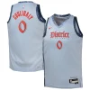 Comodo Eccezionale Pratico Bilal Coulibaly Washington Wizards Nike Youth 2024/25 Swingman Player Jersey City Edition Light Blue