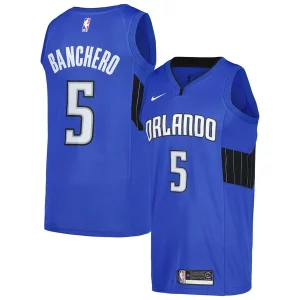Stupendo Paolo Banchero Orlando Magic Nike Swingman Player Jersey Statement Edition Royal