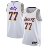 Trendy Splendido Luka Dončić Los Angeles Lakers Nike Association Edition Unisex Swingman Jersey White