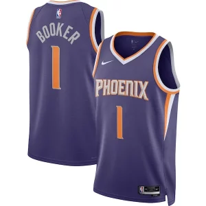 Versatile Carino Devin Booker Phoenix Suns Nike Unisex Swingman Jersey Icon Edition Purple/White