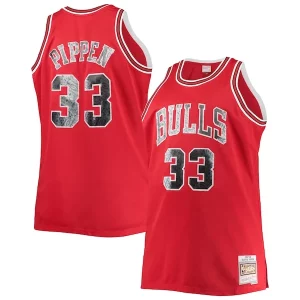 Lussuoso Scottie Pippen Chicago Bulls Big & Tall 1997/98 NBA 75th Anniversary Diamond Swingman Jersey Red