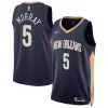 Duraturo Ottimo Attraente Dejounte Murray New Orleans Pelicans Nike Unisex 2024 Offseason Addition Nike Swingman Jersey Navy