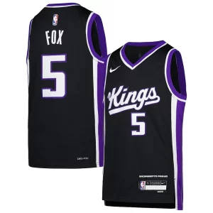 Classico De'Aaron Fox Sacramento Kings Nike Youth Swingman Jersey Icon Edition Purple