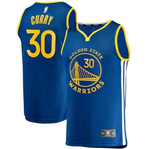 Fantastico Duraturo Robusto Stephen Curry Golden State Warriors Fast Break Replica Jersey Icon Edition Royal