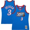 Duraturo Meraviglioso Allen Iverson Philadelphia 76ers Hardwood Classics 1997/98 Tropical Swingman Jersey Royal