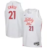 Delizioso Versatile Joel Embiid Philadelphia 76ers Nike Youth 2022/23 Swingman Jersey City Edition White