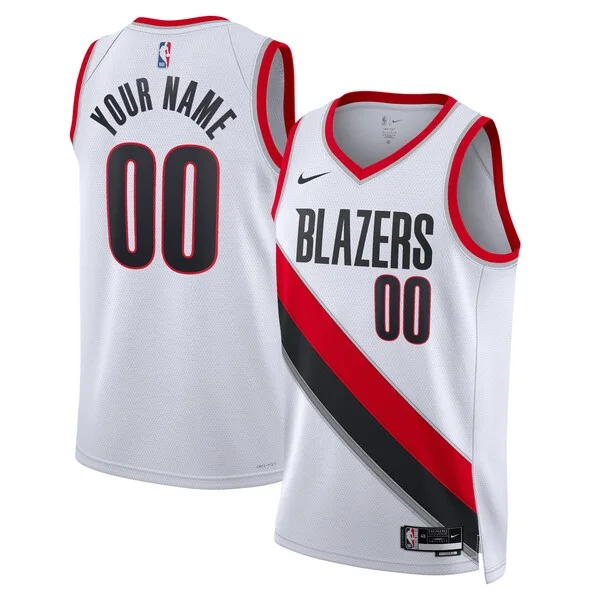 Stupendo Sofisticato Portland Trail Blazers Nike Unisex Swingman Custom Jersey White Association Edition