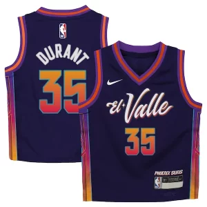 Fascinante Pratico Kevin Durant Phoenix Suns Nike Toddler 2023/24 Swingman Replica Jersey City Edition Purple