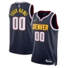 Trendy Fantastico Carino Denver Nuggets Nike Unisex Swingman Custom Jersey Navy Icon Edition