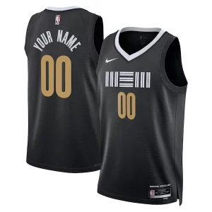 Pratico Memphis Grizzlies Nike Unisex 2023/24 Custom Swingman Jersey Black City Edition