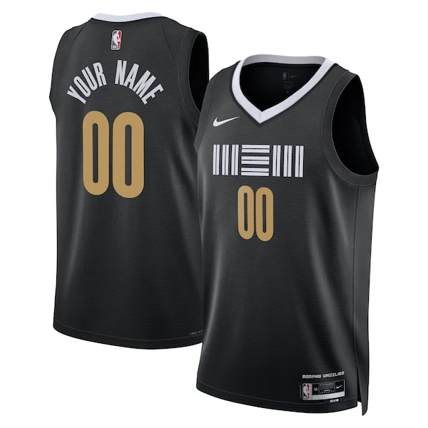 Pratico Memphis Grizzlies Nike Unisex 2023/24 Custom Swingman Jersey Black City Edition