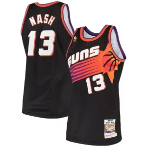 Attraente Steve Nash Phoenix Suns 1996/97 Hardwood Classics Authentic Jersey Black