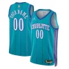 Resistente Charlotte Hornets Jordan Brand Unisex 2023/24 Custom Swingman Jersey Classic Edition Teal