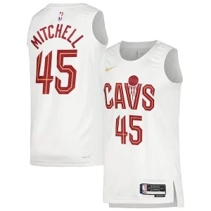 Pratico Ottimo Meraviglioso Donovan Mitchell Cleveland Cavaliers Nike Unisex Swingman Jersey Association Edition White/Wine