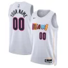 Bellissimo Gorgeous Miami Heat Nike Unisex 2022/23 Swingman Custom Jersey City Edition White