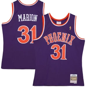 Raffinato Carino Shawn Marion Phoenix Suns 2001/02 Hardwood Classics Swingman Jersey Purple