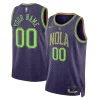 Meraviglioso Eccezionale Resistente New Orleans Pelicans Nike Unisex 2024/25 Custom Swingman Jersey City Edition Purple