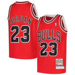 Robusto Comodo Magnifico Michael Jordan Chicago Bulls Youth Hardwood Classics 1997/98 Authentic Jersey Red