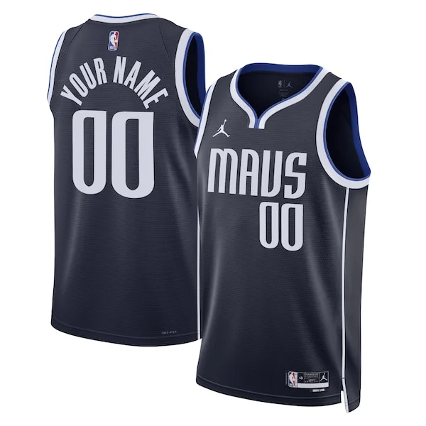 Gorgeous Dallas Mavericks Jordan Brand Unisex 2022/23 Swingman Custom Jersey Statement Edition Navy