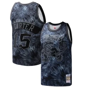 Raffinato Cool Vince Carter Toronto Raptors Hardwood Classics 1998/99 Tie Dye Swingman Jersey Black