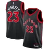 Delizioso Fred VanVleet Toronto Raptors Jordan Brand Unisex Swingman Jersey Statement Edition Black