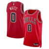 Accattivante Prestigioso Lussuoso Coby White Chicago Bulls Nike Unisex Swingman Jersey Icon Edition Red