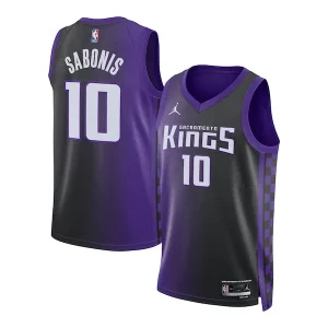 Fascinante Domantas Sabonis Sacramento Kings Jordan Brand Unisex Swingman Jersey Statement Edition Purple