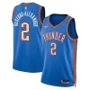 Fantastico Incantevole Shai Gilgeous Alexander Oklahoma City Thunder Nike Unisex Swingman Replica Jersey Icon Edition Blue