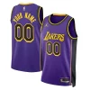 Splendido Los Angeles Lakers Jordan Brand Unisex 2022/23 Swingman Custom Jersey Statement Edition Purple