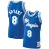Resistente Men's Los Angeles Lakers Kobe Bryant Royal 1996 97 Hardwood Classics Authentic Player Jersey/Gold/Purple