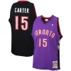 Robusto Fantastico Stupendo Vince Carter Toronto Raptors 1999/00 Hardwood Classics Swingman Jersey Purple/White