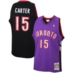 Robusto Fantastico Stupendo Vince Carter Toronto Raptors 1999/00 Hardwood Classics Swingman Jersey Purple/White