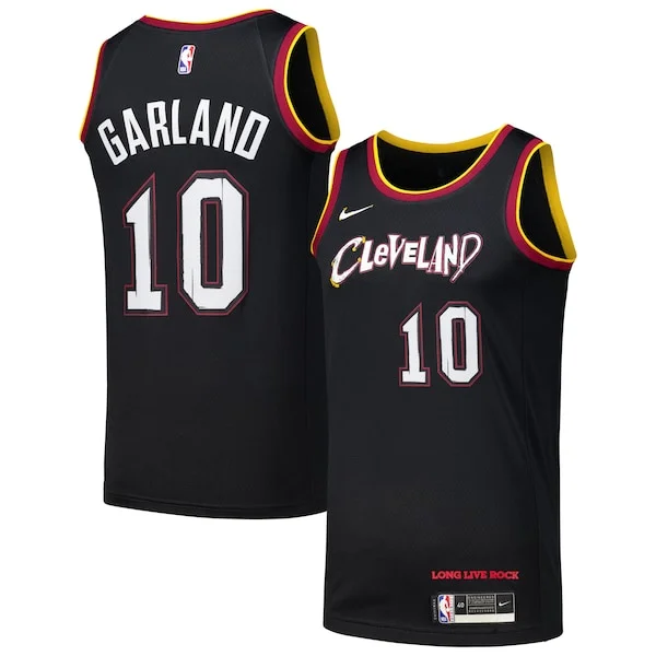 Meraviglioso Darius Garland Cleveland Cavaliers Nike Swingman Player Jersey City Edition Black