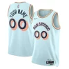 Incantevole Delizioso San Antonio Spurs Nike Unisex 2024/25 Custom Swingman Jersey City Edition Light Blue
