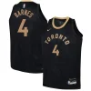 Moderno Raffinato Scottie Barnes Toronto Raptors Nike Youth 2022/23 Swingman Jersey City Edition Black