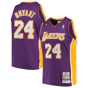 Moderno Fantastico Kobe Bryant Los Angeles Lakers 2008/09 Hardwood Classics Authentic Jersey Purple