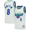 Cool Magnifico Stupendo Steve Smith Atlanta Hawks Chainstitch Swingman Jersey Cream