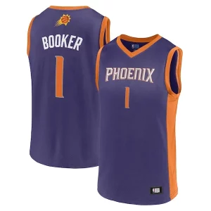 Prestigioso Men's Devin Booker Purple Phoenix Suns Player Jersey
