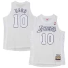 Duraturo Meraviglioso Steve Nash Los Angeles Lakers 2012 Authentic Player Jersey White
