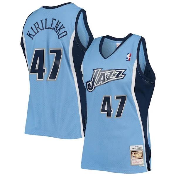 Duraturo Elegante Versatile Andrei Kirilenko Utah Jazz 2009/10 Hardwood Classics Swingman Jersey Powder Blue