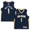 Resistente Zion Williamson New Orleans Pelicans Nike Preschool Replica Jersey Icon Edition Navy